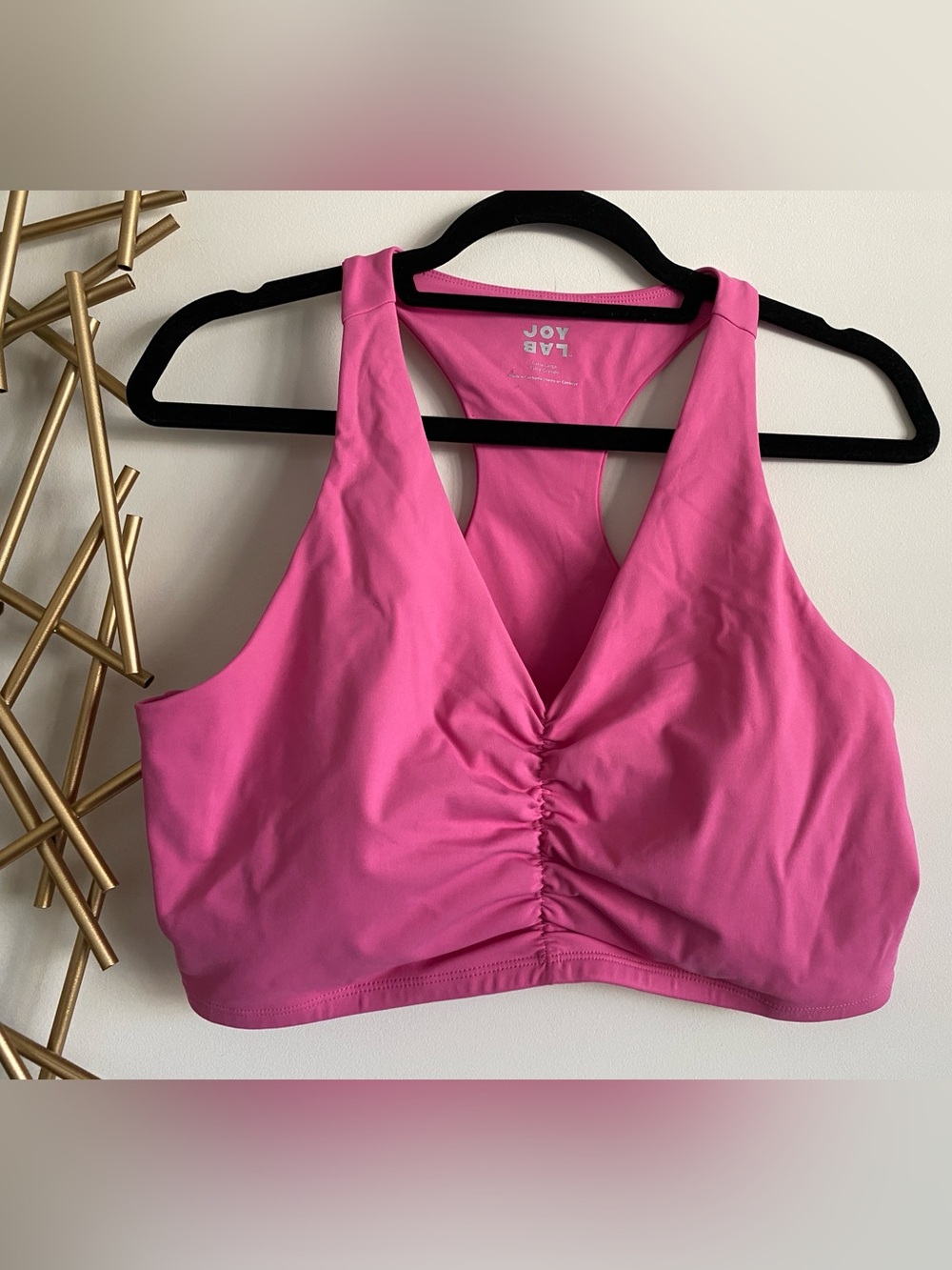 NWT Pink JoyLab Athletic Sports Bra - Size XL